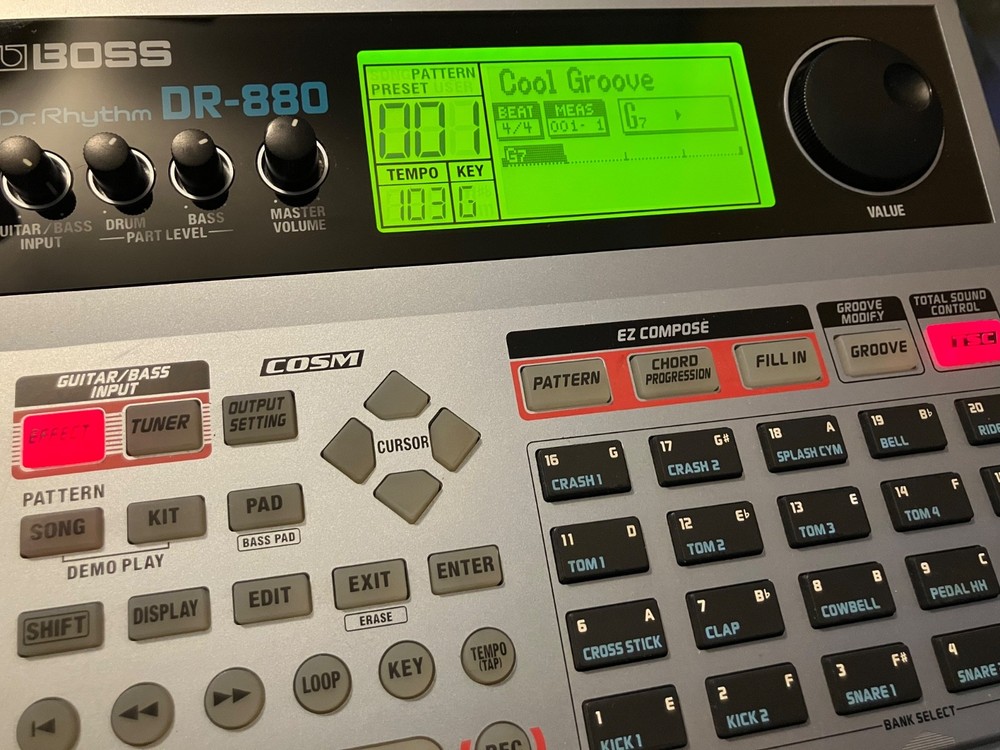 Boss Dr-880 Dr. Rhythm Drum Machine