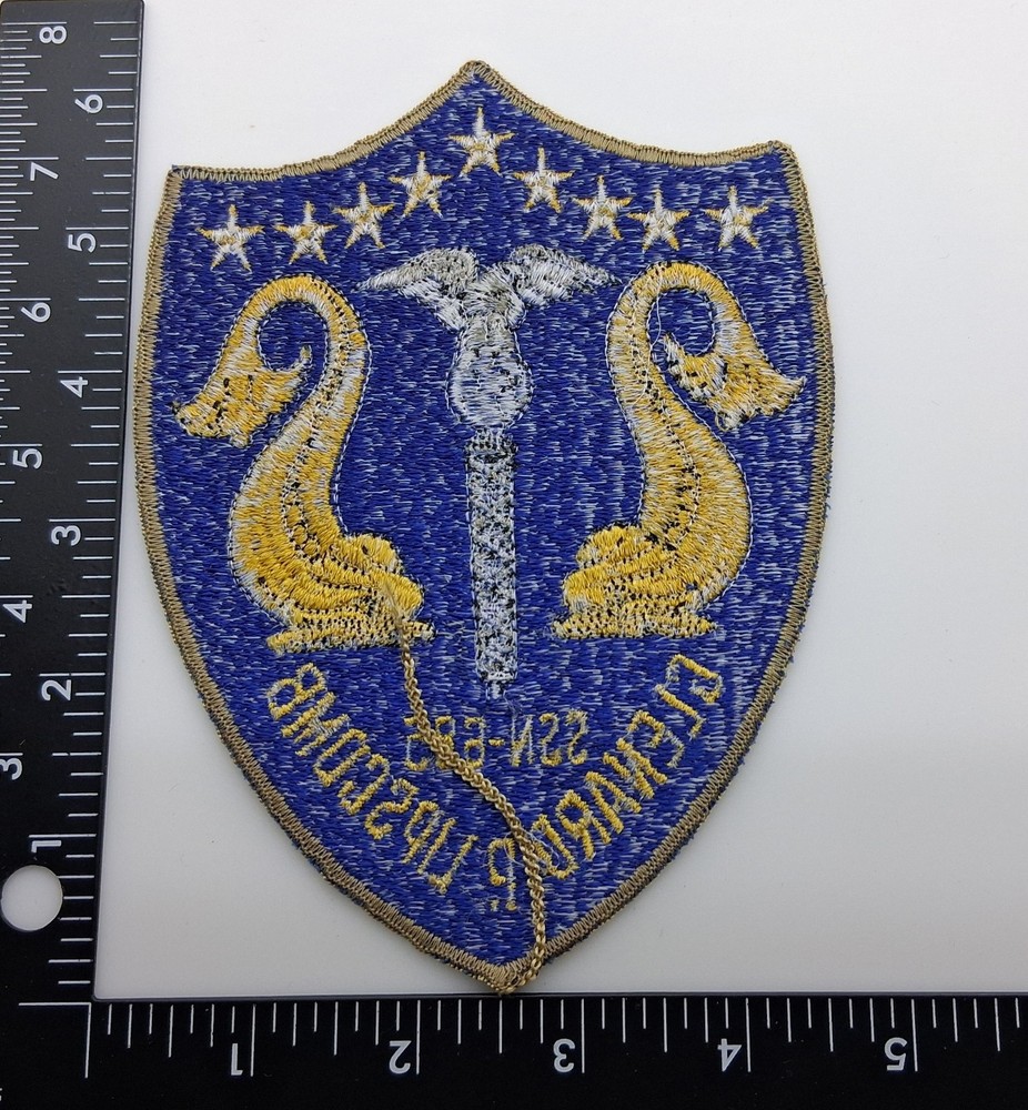 USS Glenard P Lipscomb SSN-685 Patch