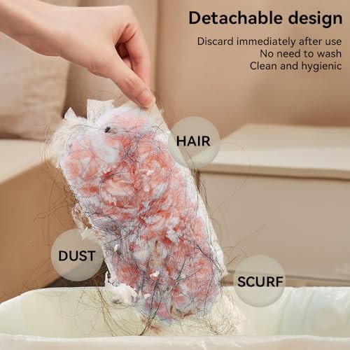 Heavy Duty Duster Refills, 360° Efficient Duster Kit for Swiffer, 30 Pack & 3