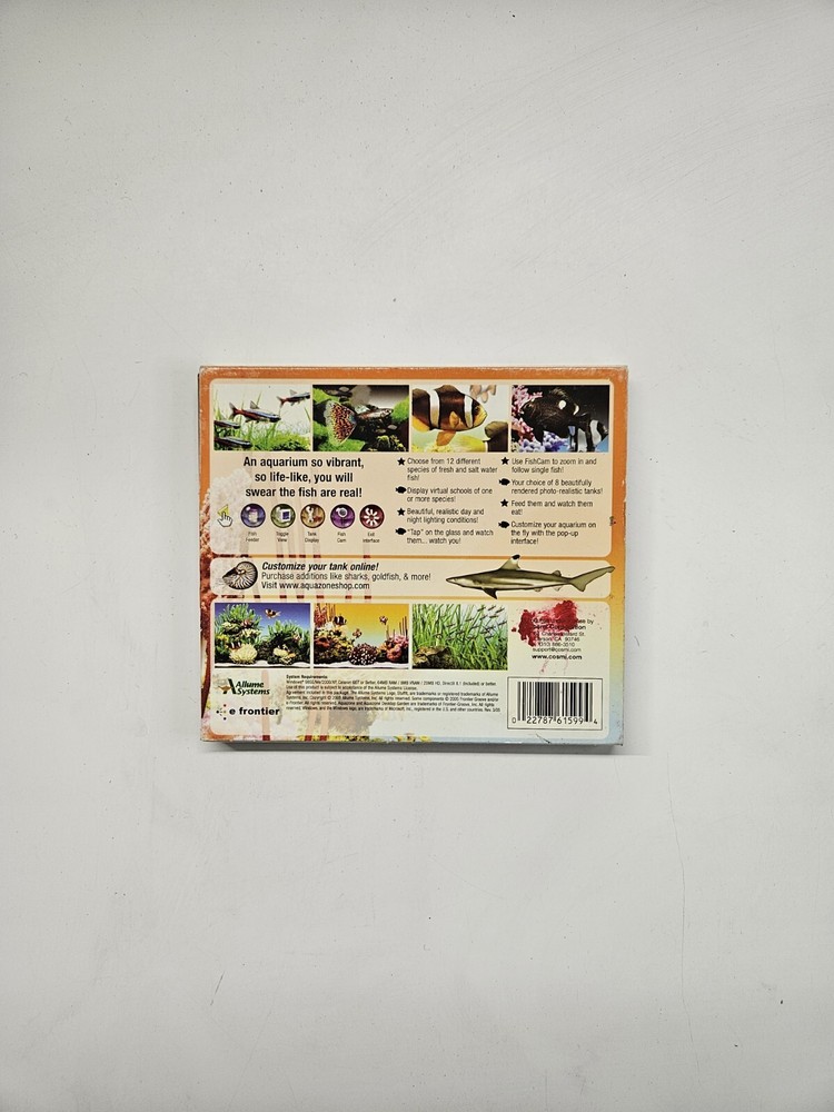 Aquazone: Virtual Aquarium Screensaver Software