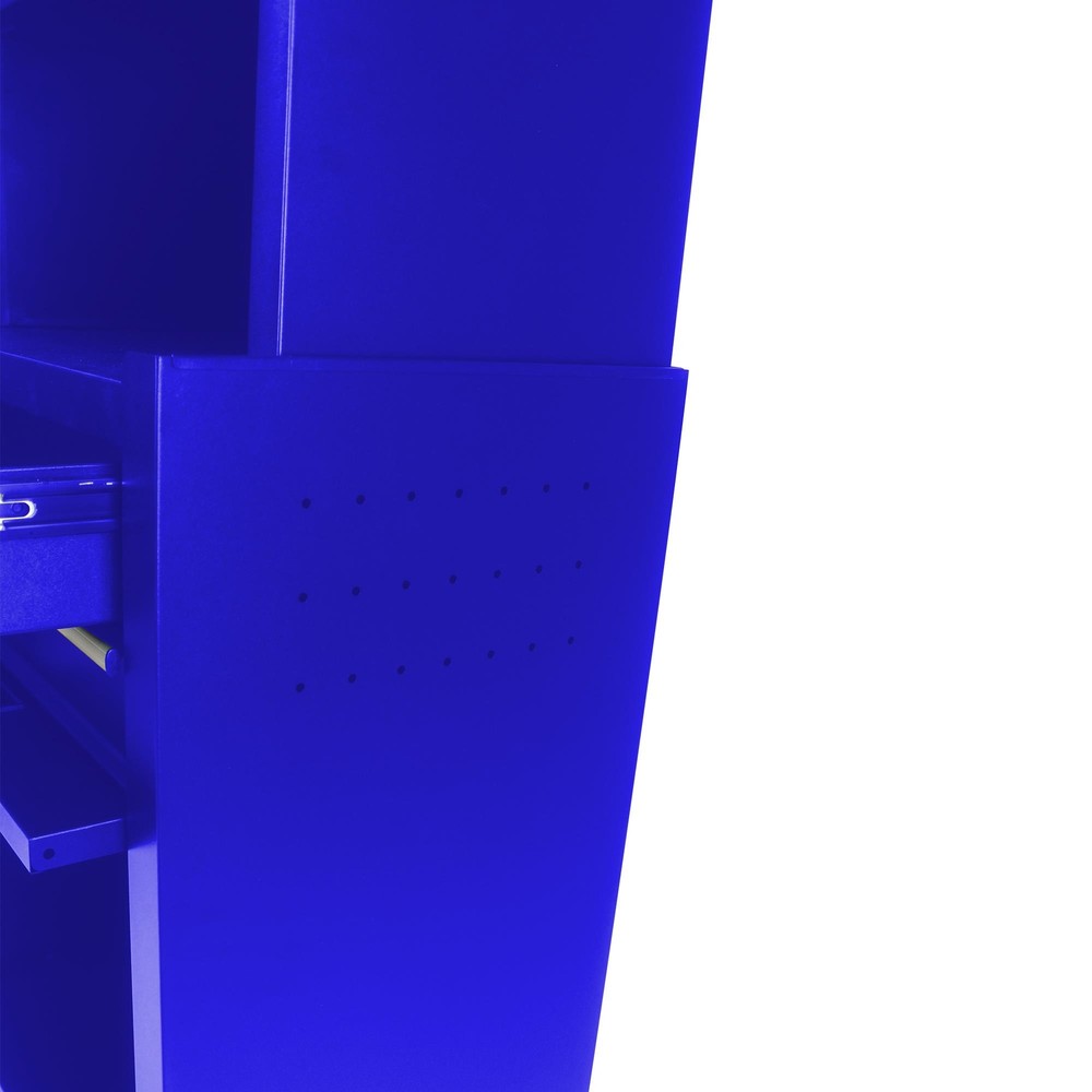 Heavy-Duty 6-Drawer Rolling Tool Chest with Wheels – Blue Storage Solution