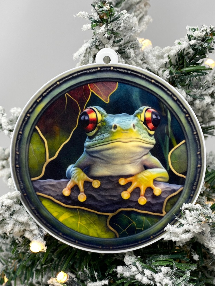 Frog Christmas Ornament