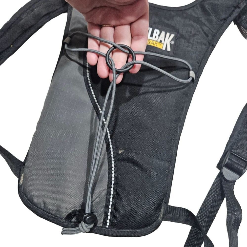 CamelBak HydroBak Hydration Pack 50 oz Lightweight Black & Gray Adjustable Strap