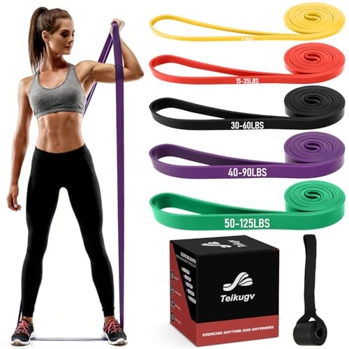 Resistance Bands for Working Out, Pull Up Assistance Bands Set, Exercise
