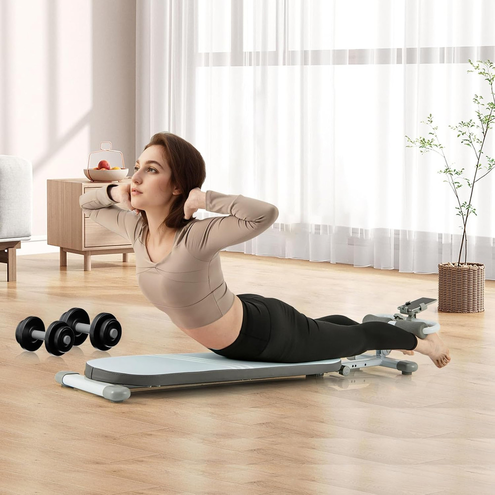 Sit up Bench for AB Exercise, Foldable Workout Bench W/3 Gear Adjustable Angles