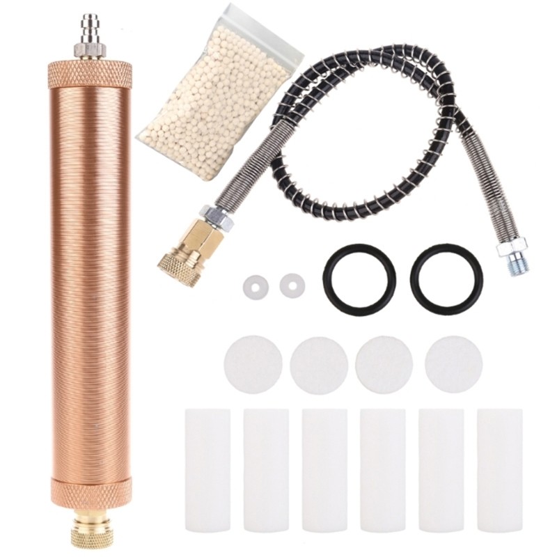 Professional Air Compressor Water Separator set High Pressure Filter for Diving