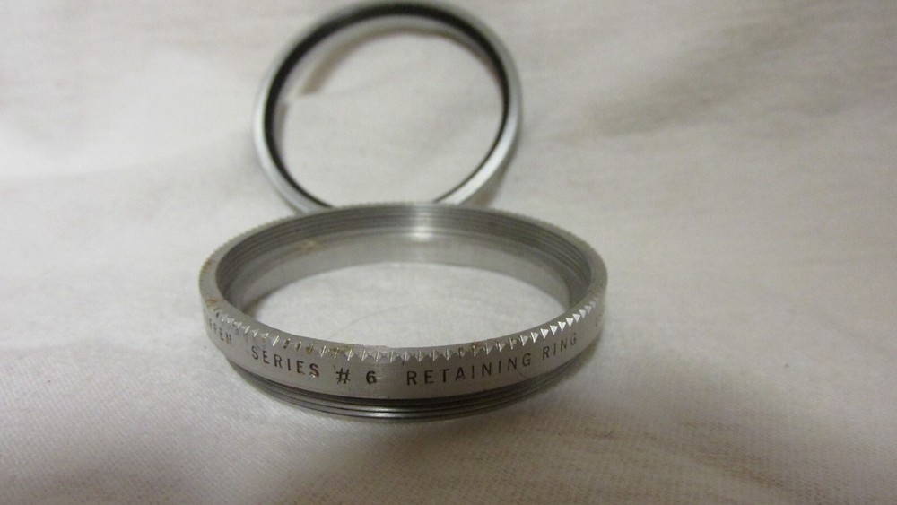 Tiffen Series 6 Screw-On Retaining Ring with Adapter Ring