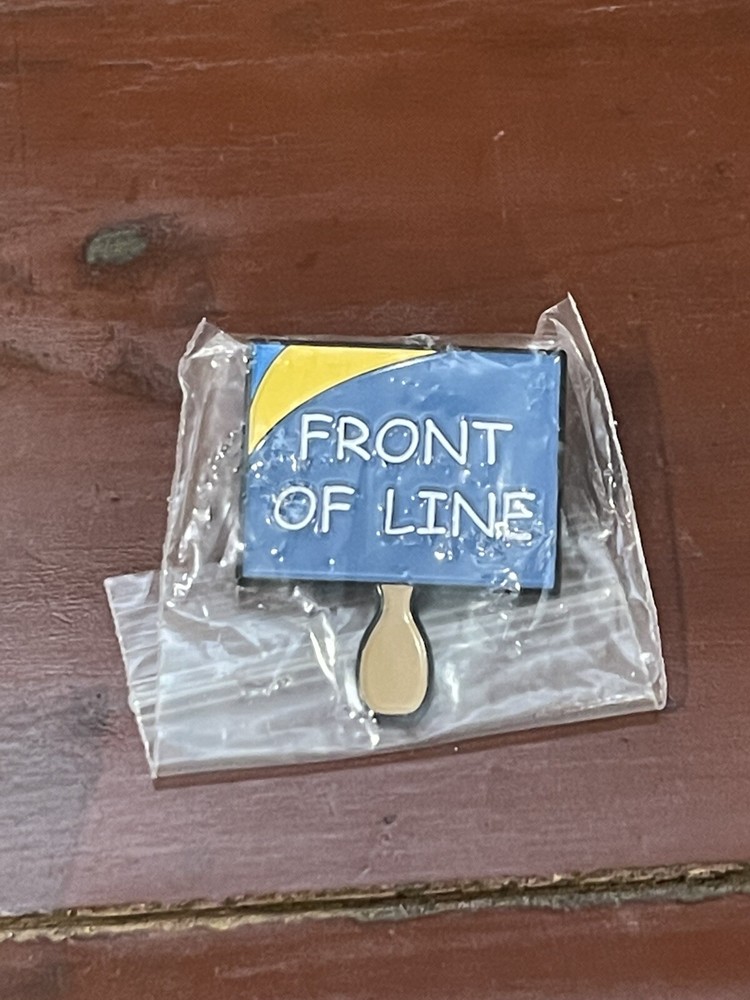 Comic Con 2021 SDCC Front of Line Pin