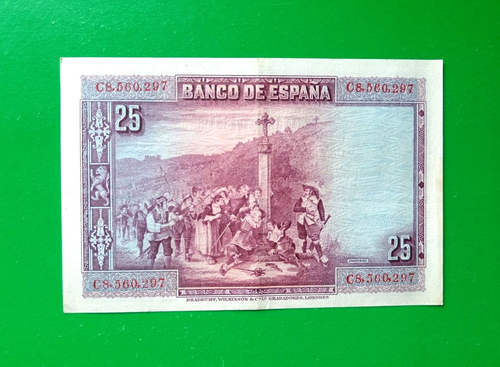 25 pesetas Spain 1928