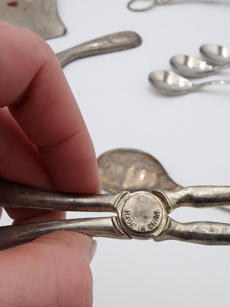 Silver Platter Ware - 12 PCS