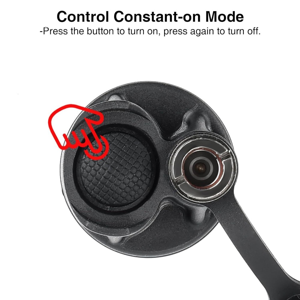 Dual Tailcap Switch Remote Pressure Control for M952V Tactical Weapon Flashlight