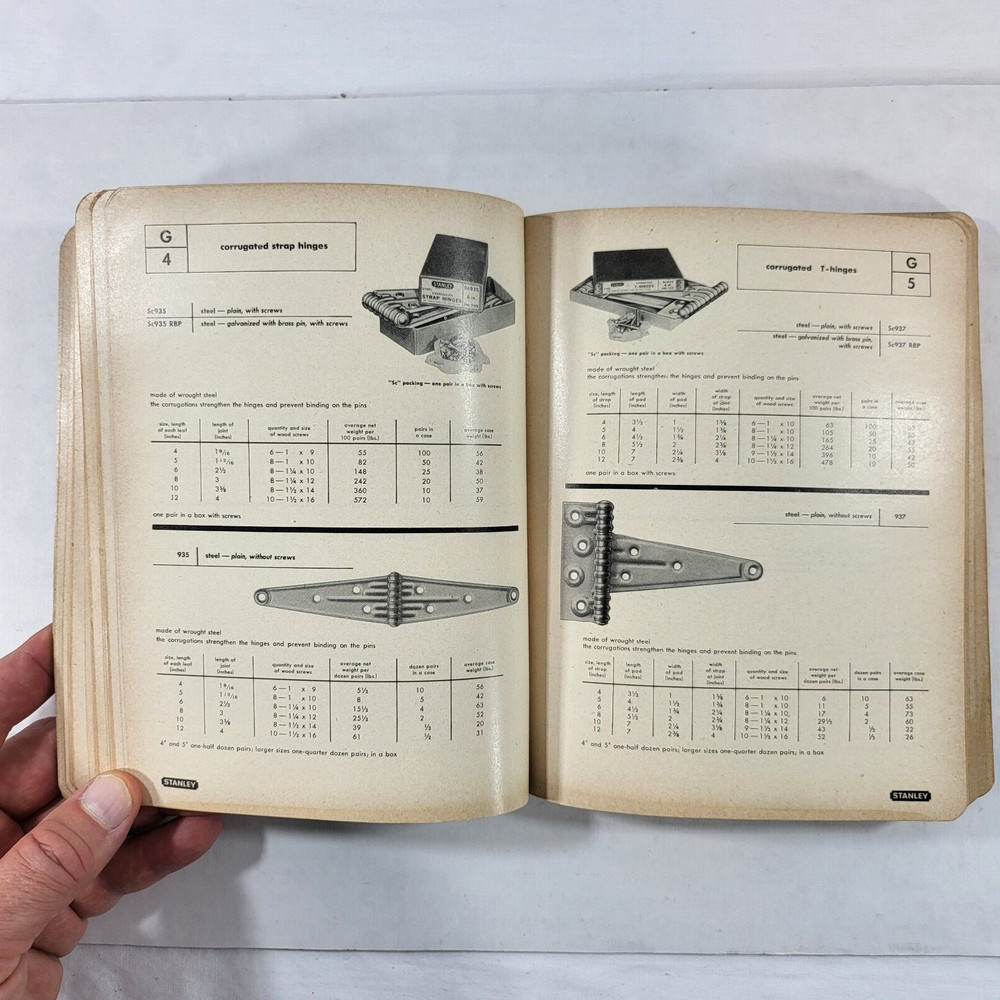 1950's Stanley Hardware Catalog No 71