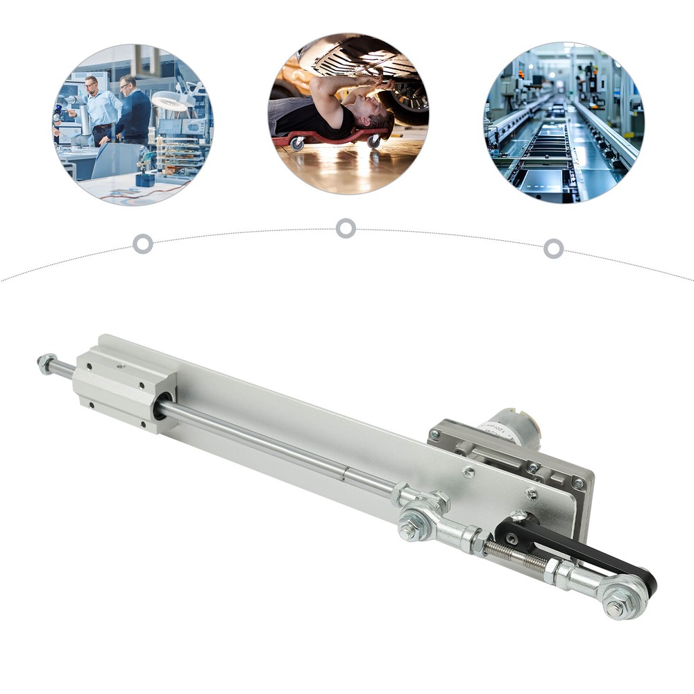 Reciprocating Cycle Linear Motor - Adjustable Stroke Actuator DC 24V, Compact