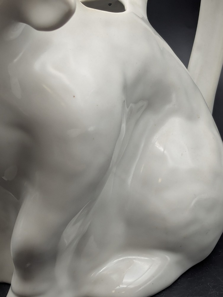 White Ceramic Bull Pitcher Pottery Barn