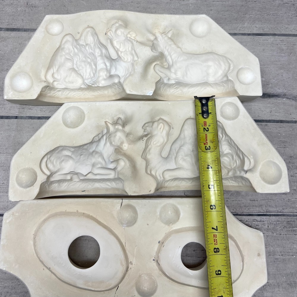 Atlantic Mold Ceramic Slip Casting Mold Donkey & Camel #A-46