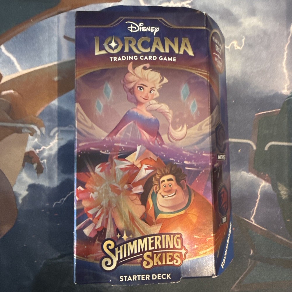 Disney Lorcana: Shimmering Skies: Amethyst & Ruby Starter Deck NEW