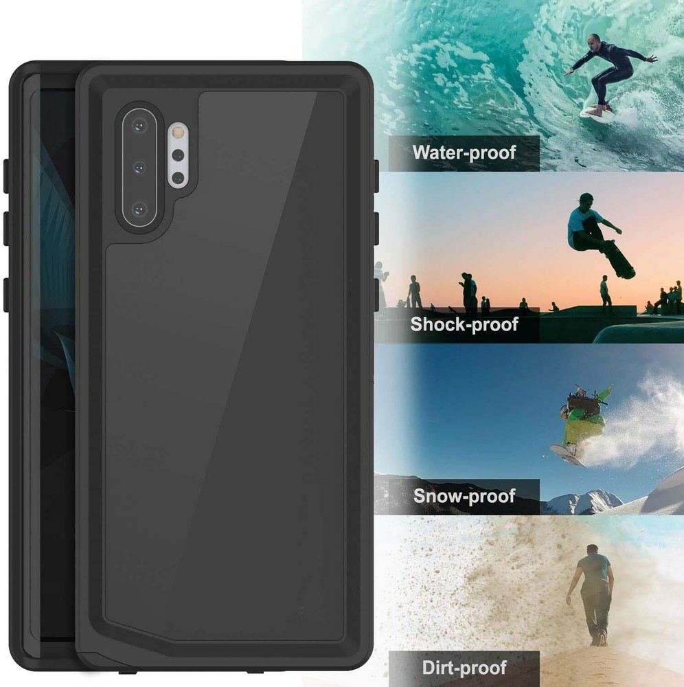 Waterproof Case For Samsung Galaxy Note 10+ Plus /10 Cover with Screen Protector