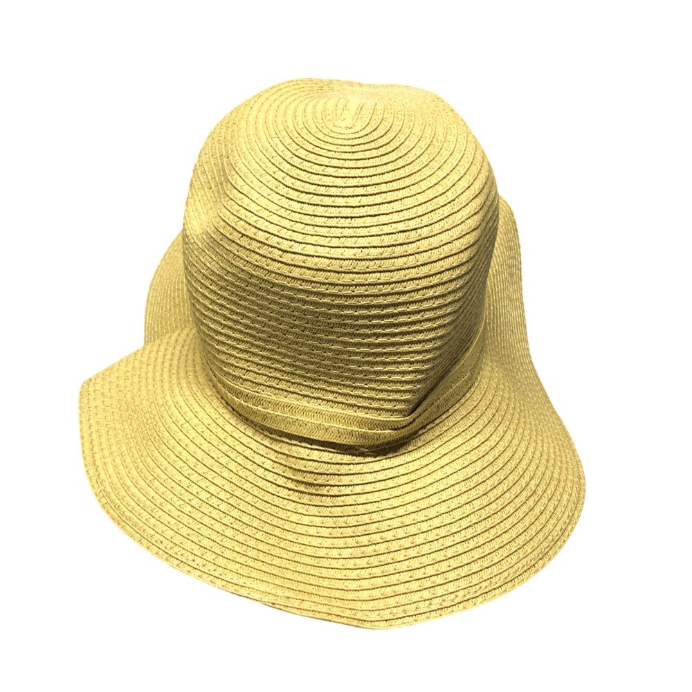 J.Crew Factory Packable Straw Hat Beige M-L