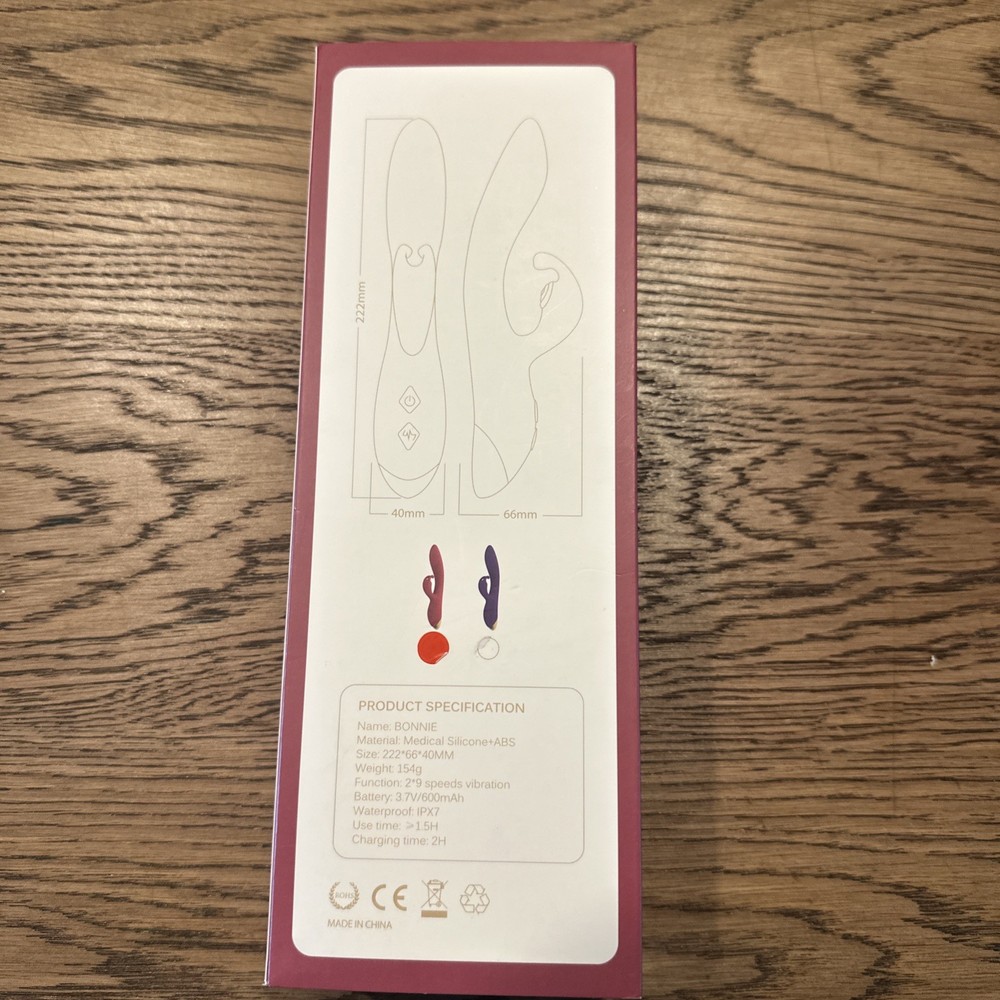 Obsessions Bonnie Rechargeable Silicone Rabbit Vibrator