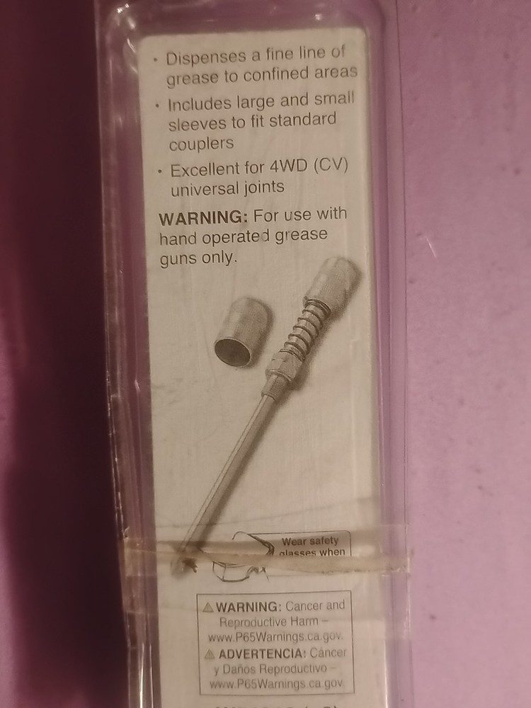 4" Grease Gun Needle House Adapter PT Performance Tool