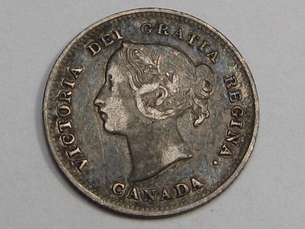 1899 Five Cent 5¢ CANADA.  #17