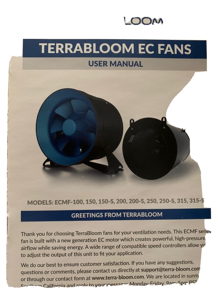 terrabloom fan