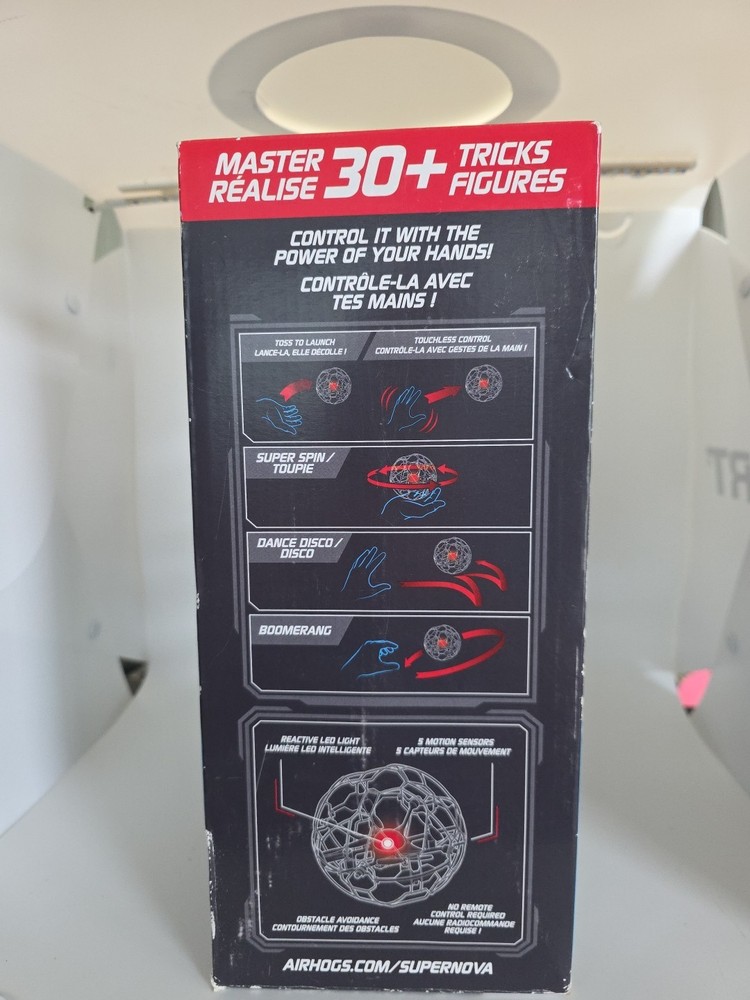 AIRHOGS Supernova Flying Gravity Orb Rechargeable BRAND NEW