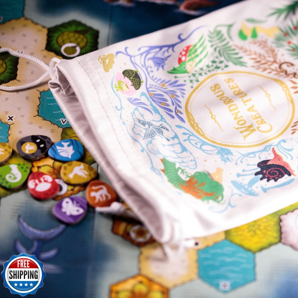 Wondrous Creatures Board Game – Worker-Placement and Tableau Buil