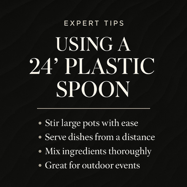 LD Carlson 24in Inch Plastic Spoon