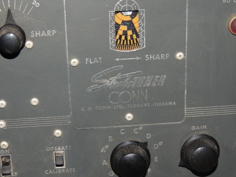 Vintage Conn Strobo Tuner