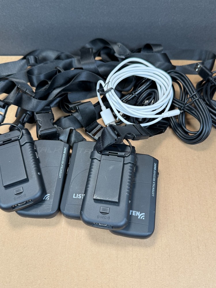 Listen Technologies LKR-12 ListenTALK Receiver Basic & Transceiver Ships Fast!!