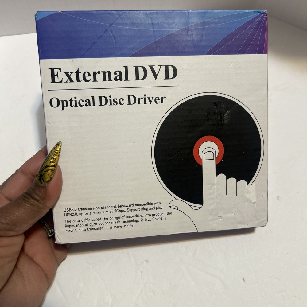 External DVD Optical Disc Driver USB 2.0 3.0 NEW
