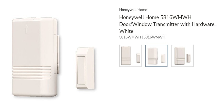 Honeywell 5816WMWH Wireless Door Transmitter