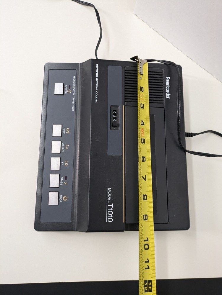 Pearlcorder Model T1010 Microcassette Transcriber