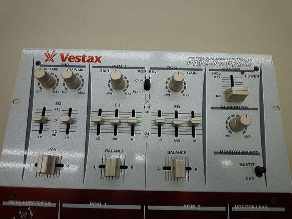 Vestax PMC-07 Pro D "SAMURAI" Model Professional Mixing Controller from Japan