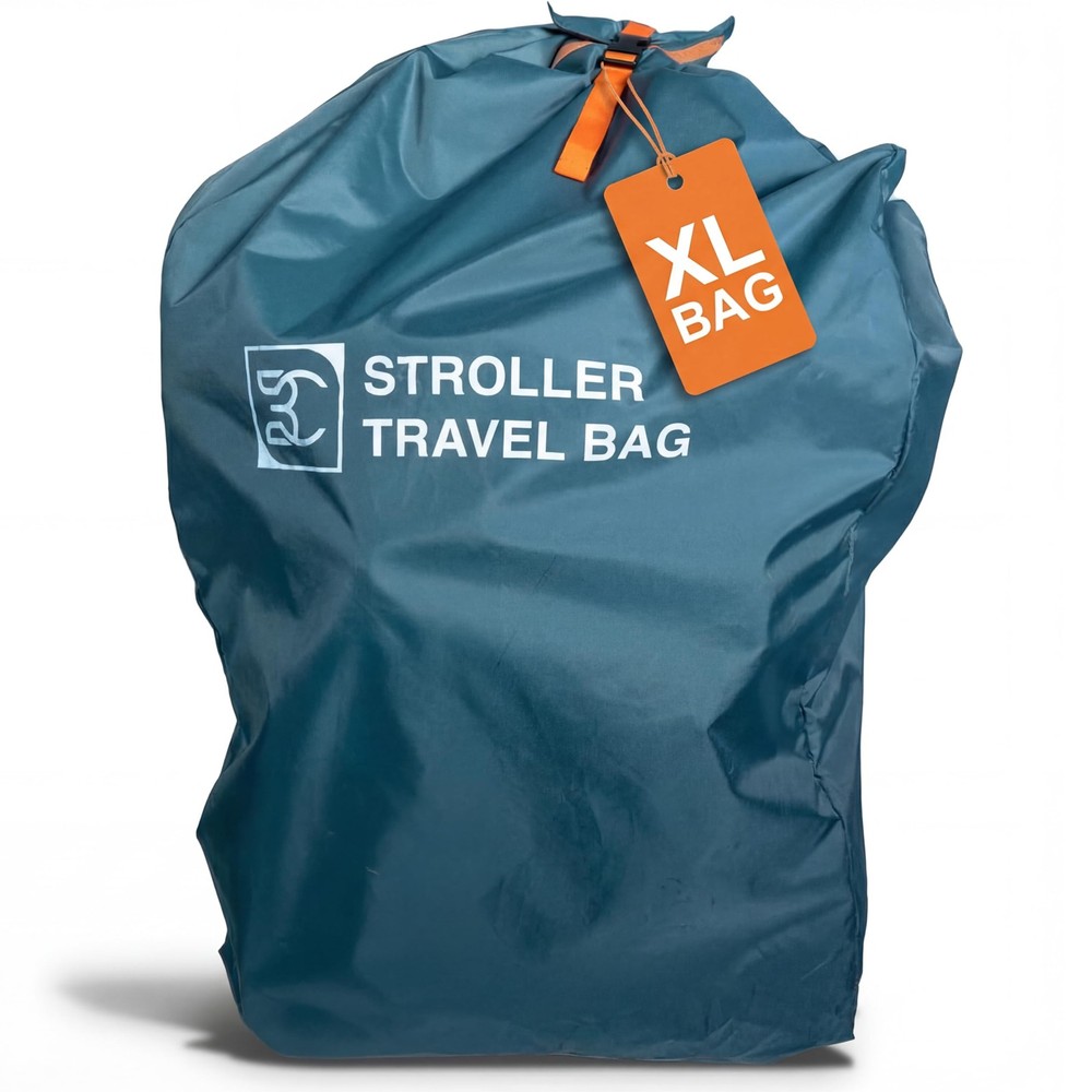 Extra Large Double Stroller Wagon Gate Check Bag for Large,