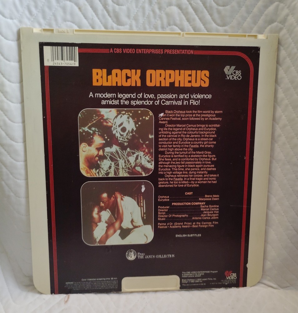 Black Orpheus - CED - 1959