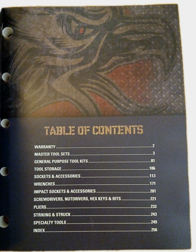 Blackhawk 2011-2012 Mechanics Tool Catalog