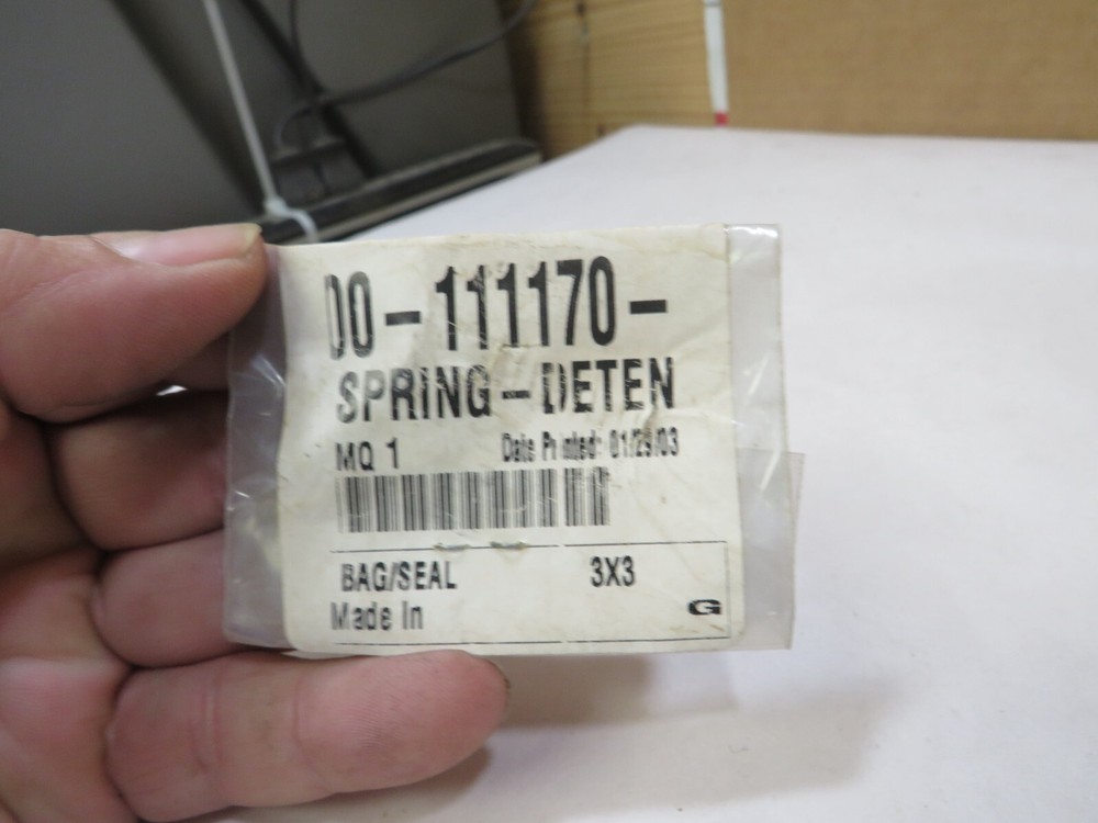Hobart 00-111170 Spring, Detent