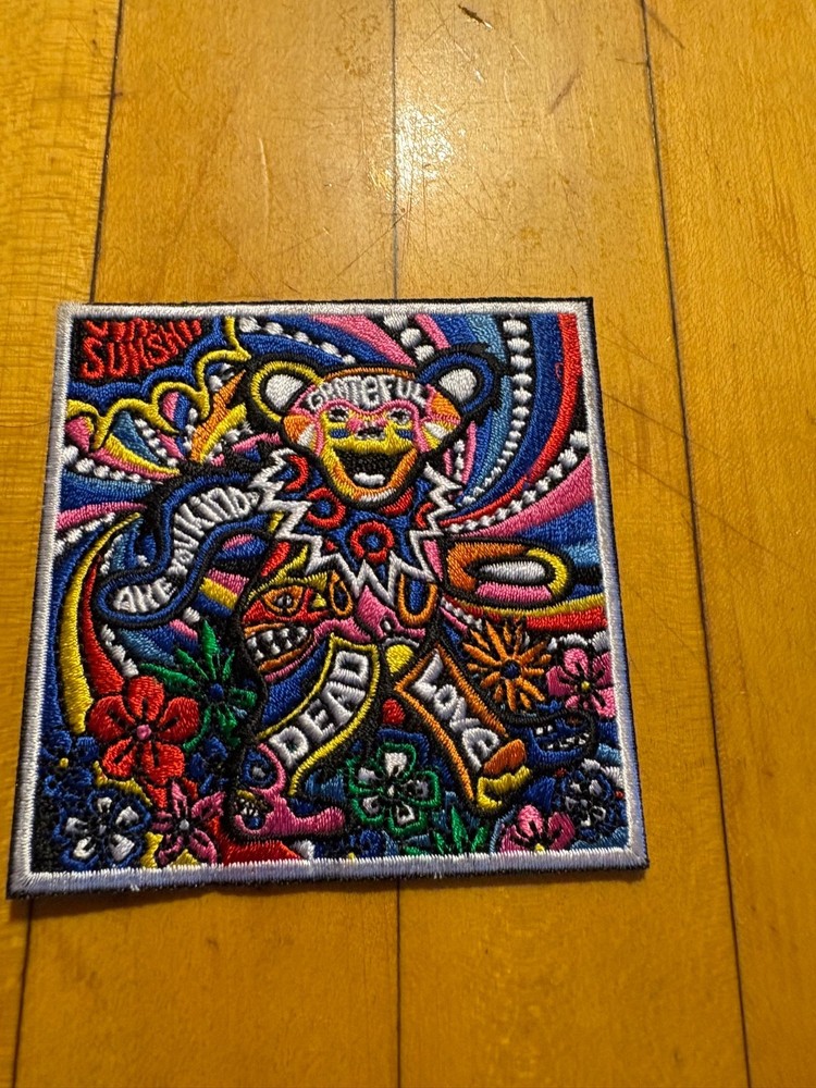 GRATEFUL DEAD IRON ON PATCH