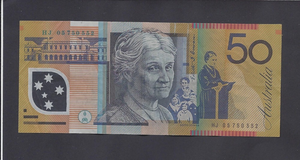 AUSTRALIA  -  50  DOLLARS   2005     @     @