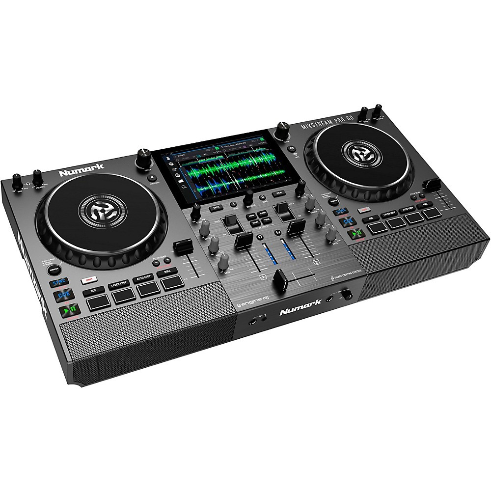 Numark Mixstream Pro Go Battery-Powered Streaming DJ Controller 197881466602 RF