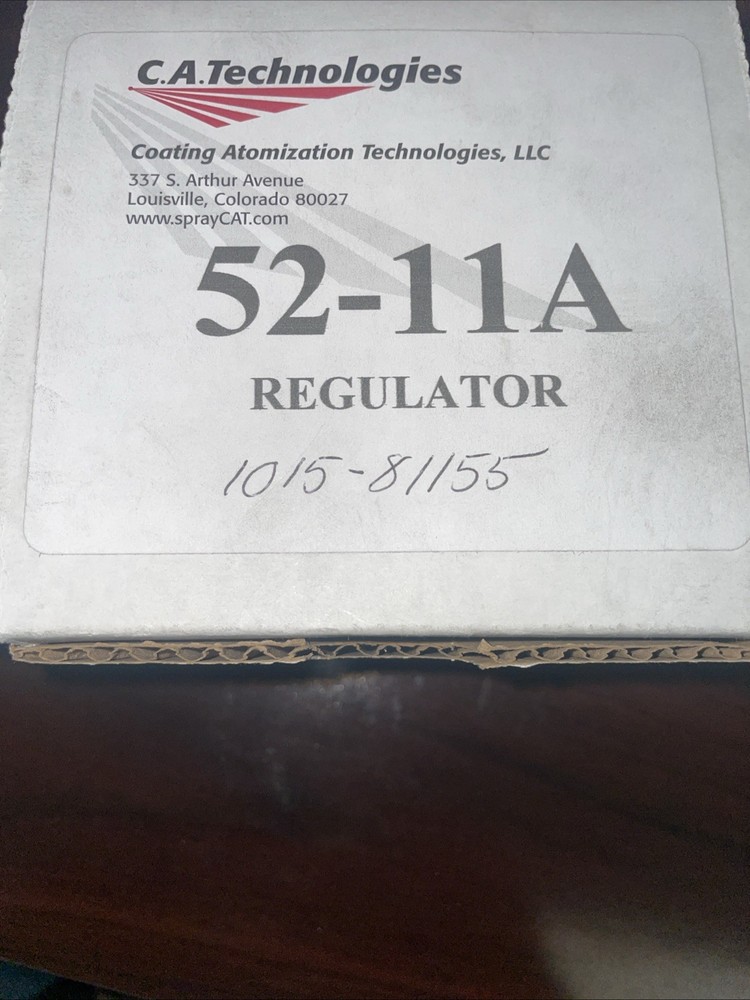 Titan / C.A. Technologies Complete Air Regulator Assembly (52-11A)