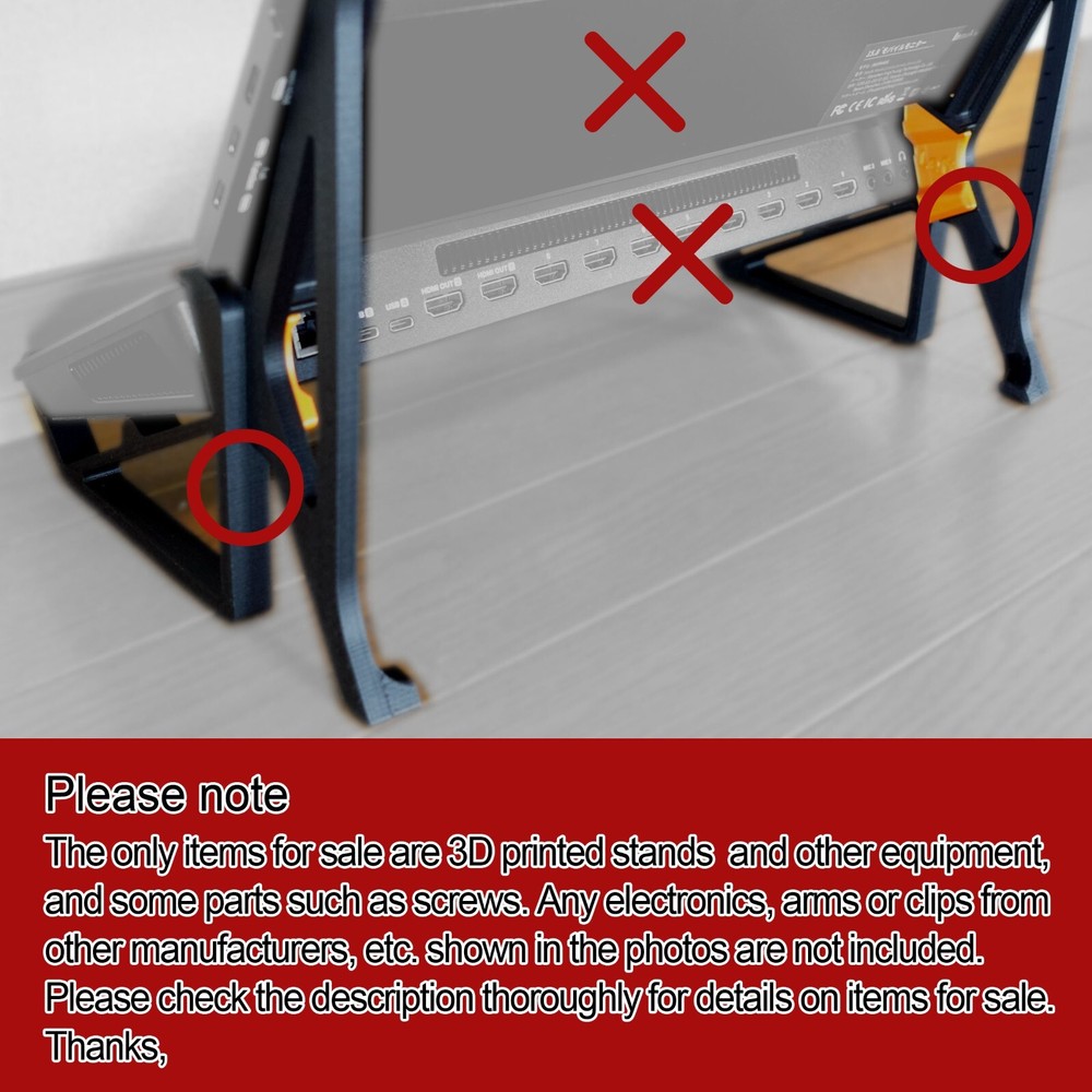 Stand for single “Elgato STREAMDECK XL” units placed