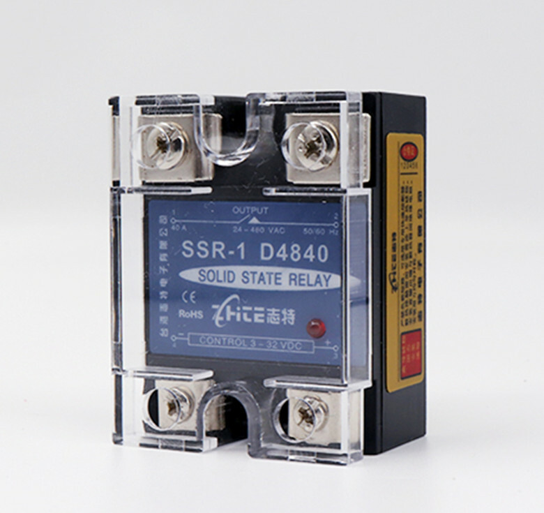Solid state relay SSR-1 10~120A DC-AC 3-32VDC/24-480VAC