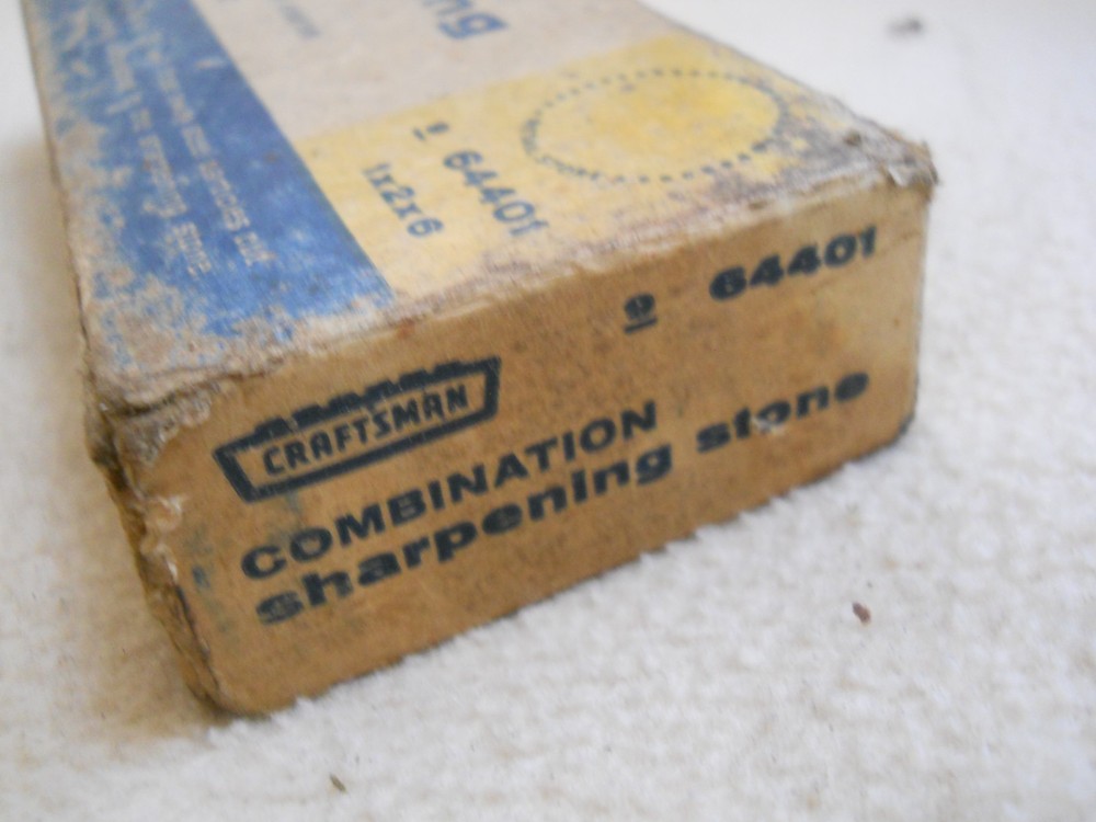 Vintage Craftsman Combination Sharpening Stones