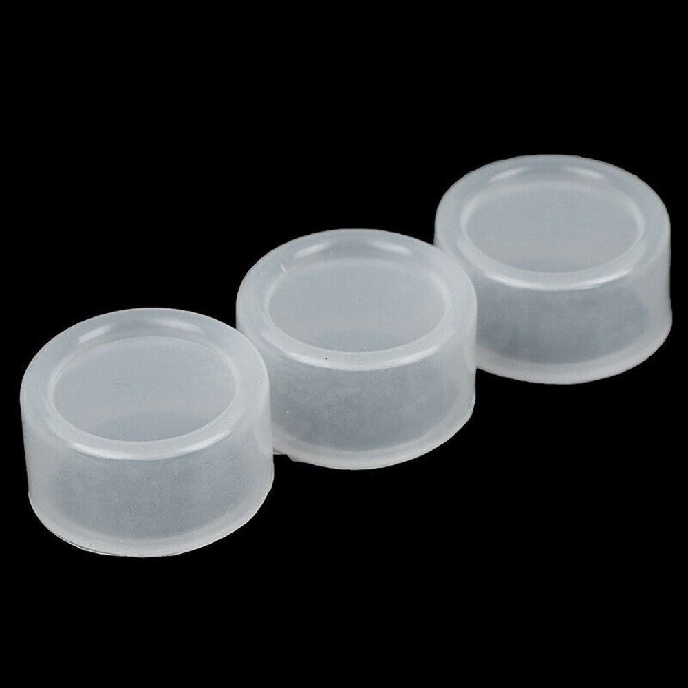 Push Button Switch Cover Clear Petroleum Reasonable Structure Rubber 10pcs