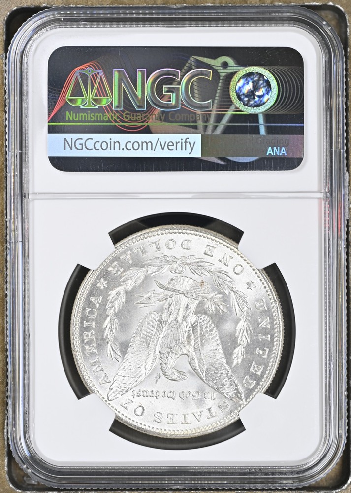 1887 Morgan Silver Dollar NGC MS-63