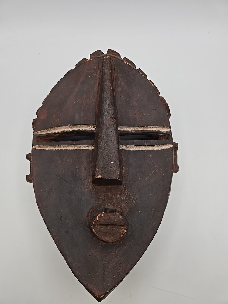 Carved Wood Zaire Mask