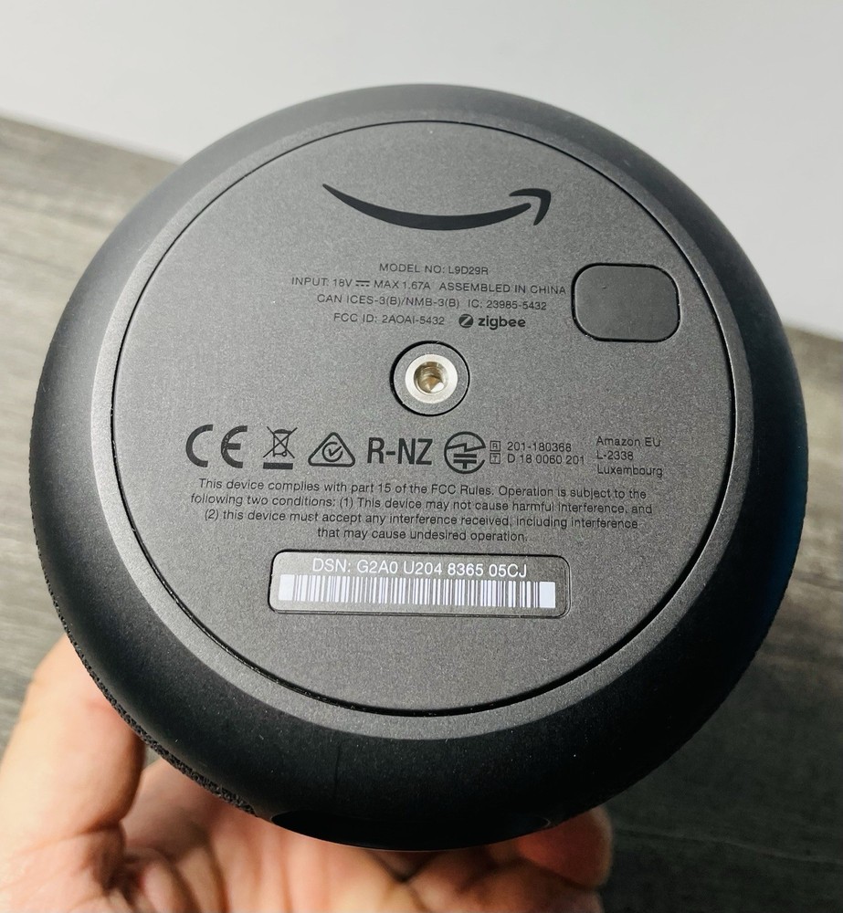 Amazon Echo Plus 2nd Generation Smart Speaker with Alexa Gray- Open Box